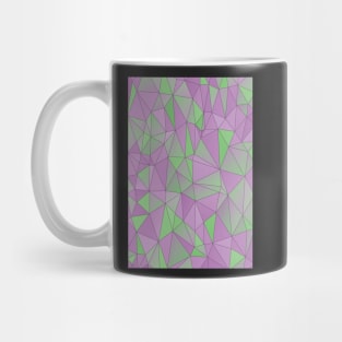 Geo Pattern (Purple and Green) Mug